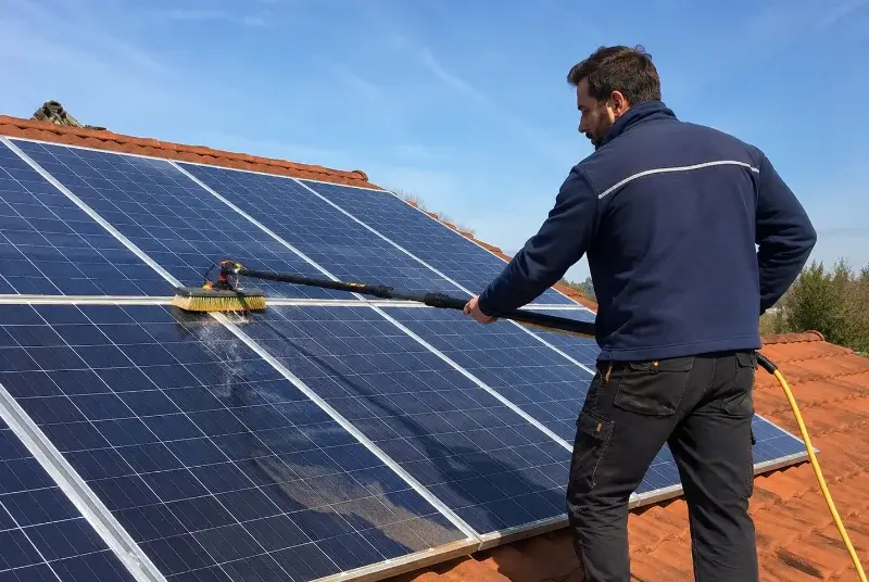 Nettoyage et entretien de panneaux solaires à Châtillon-en-Diois
